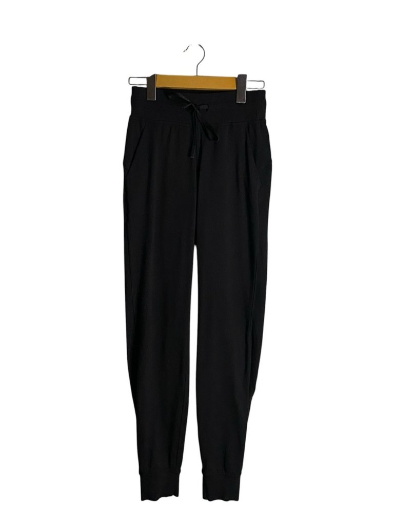 Lululemon Women's Black Performance Wear Casual Lounge Jogger Pants